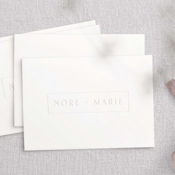 Geboortekaartje Nore-Marie