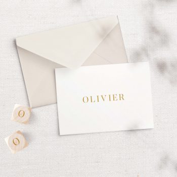 Geboortekaartje Olivier